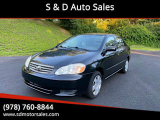 2003 Toyota Corolla CE 2T1BR32E73C129081 2003 Toyota Corolla CE