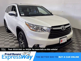 2016 Toyota Highlander XLE 5TDJKRFH2GS331363 2016 Toyota Highlander XLE