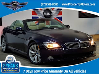 2008 BMW 6 Series 650i WBAEB53518CX61664 2008 BMW 6 Series 650i