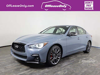 2021 Infiniti Q50 Red Sport 400 JN1FV7DR4MM880022 2021 Infiniti Q50 Red Sport 400