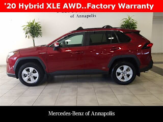 2020 Toyota RAV4 Hybrid 2T3RWRFV9LW089290 2020 Toyota RAV4 Hybrid