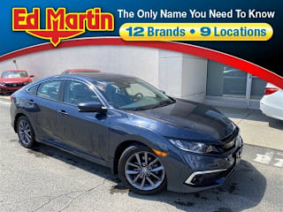 2019 Honda Civic EX 19XFC1F38KE014618 2019 Honda Civic EX