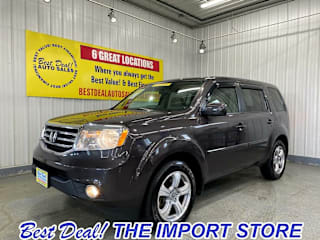 2013 Honda Pilot EX-L 5FNYF4H57DB044500 2013 Honda Pilot EX-L