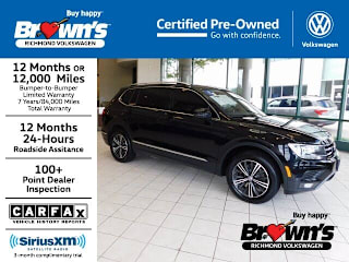 2018 Volkswagen Tiguan 2.0T SEL 4Motion 3VV2B7AX0JM066703 2018 Volkswagen Tiguan 2.0T SEL 4Motion