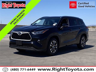 2020 Toyota Highlander XLE 5TDGZRAH5LS505529 2020 Toyota Highlander XLE