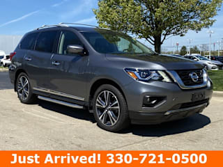 2018 Nissan Pathfinder Platinum 5N1DR2MM8JC643885 2018 Nissan Pathfinder Platinum