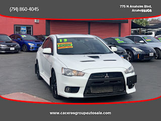 2013 Mitsubishi Lancer Evolution JA32W5FVXDU601470 2013 Mitsubishi Lancer Evolution