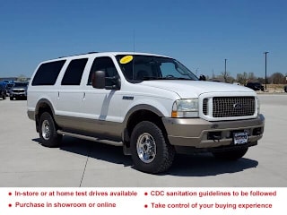 2004 Ford Excursion Eddie Bauer 1FMSU45P64EA65319 2004 Ford Excursion Eddie Bauer