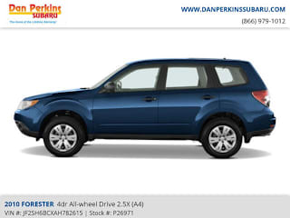 2010 Subaru Forester 2.5X JF2SH6BCXAH782615 2010 Subaru Forester 2.5X