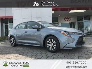 2020 Toyota Corolla Hybrid LE JTDEBRBE5LJ010339 2020 Toyota Corolla Hybrid LE