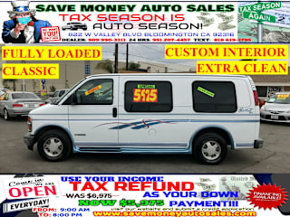 1997 Chevrolet Chevy Van CLASSIC>3RD ROW SEATING>EXTRA CLEAN 1GBFG15RXV1018627 1997 Chevrolet Chevy Van CLASSIC>3RD ROW SEATING>EXTRA CLEAN