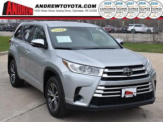 2018 Toyota Highlander LE 5TDBZRFH5JS491907 2018 Toyota Highlander LE