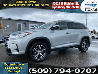2019 Toyota Highlander LE 5TDBZRFH7KS980357 2019 Toyota Highlander LE
