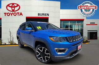 2018 Jeep Compass Limited 3C4NJDCBXJT245741 2018 Jeep Compass Limited