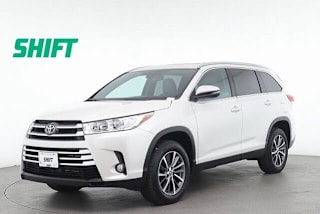 2019 Toyota Highlander XLE 5TDKZRFH4KS572480 2019 Toyota Highlander XLE