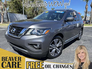 2017 Nissan Pathfinder Platinum 5N1DR2MMXHC695738 2017 Nissan Pathfinder Platinum