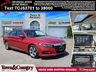 2018 Honda Accord EX-L 1HGCV1F52JA035370 2018 Honda Accord EX-L