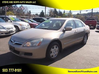 2007 Honda Accord LX 1HGCM56497A139736 2007 Honda Accord LX