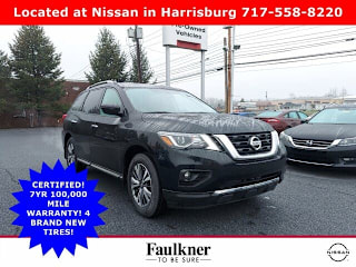 2018 Nissan Pathfinder SV 5N1DR2MM8JC638301 2018 Nissan Pathfinder SV