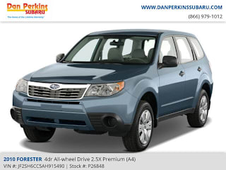 2010 Subaru Forester 2.5X Premium JF2SH6CC5AH915490 2010 Subaru Forester 2.5X Premium