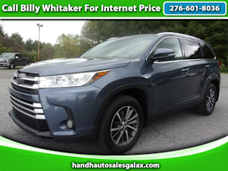 2019 Toyota Highlander SE 5TDJZRFH9KS946772 2019 Toyota Highlander SE