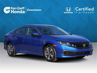 2019 Honda Civic LX 19XFC2F60KE013852 2019 Honda Civic LX