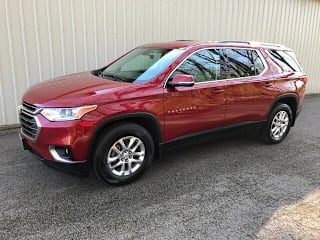 2018 Chevrolet Traverse LT Cloth 1GNERGKW9JJ263256 2018 Chevrolet Traverse LT Cloth