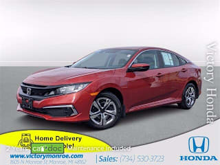 2020 Honda Civic 19XFC2F6XLE002424 2020 Honda Civic