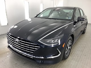2021 Hyundai Sonata Hybrid Blue KMHL24JJ7MA018111 2021 Hyundai Sonata Hybrid Blue