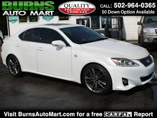 2012 Lexus IS 350 Base JTHBE5C29C5031001 2012 Lexus IS 350 Base