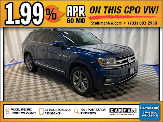 2019 Volkswagen Atlas V6 SE R-Line 4Motion 1V2XR2CA8KC525926 2019 Volkswagen Atlas V6 SE R-Line 4Motion