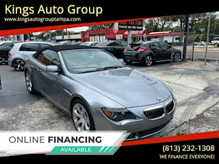 2004 BMW 6 Series 645Ci WBAEK73404B320563 2004 BMW 6 Series 645Ci