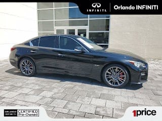 2018 Infiniti Q50 Red Sport 400 JN1FV7AP6JM460227 2018 Infiniti Q50 Red Sport 400