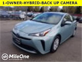 2019 Toyota Prius L Eco JTDKARFU1K3072153 2019 Toyota Prius L Eco