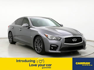 2016 Infiniti Q50 Red Sport 400 JN1FV7AP3GM420888 2016 Infiniti Q50 Red Sport 400