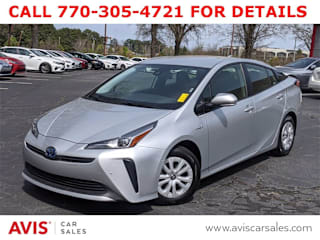 2019 Toyota Prius LE JTDKARFU0K3070233 2019 Toyota Prius LE