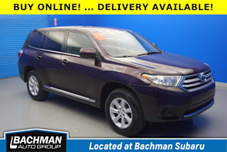 2013 Toyota Highlander Base 5TDBK3EH0DS195216 2013 Toyota Highlander Base