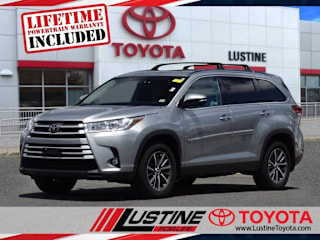 2019 Toyota Highlander XLE 5TDJZRFH6KS576588 2019 Toyota Highlander XLE
