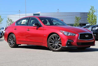 2018 Infiniti Q50 Red Sport 400 JN1FV7AR7JM481007 2018 Infiniti Q50 Red Sport 400