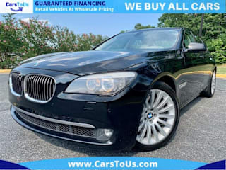 2010 BMW 7 Series 750i WBAKA8C58ACY35708 2010 BMW 7 Series 750i