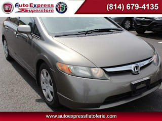 2007 Honda Civic LX 1HGFA165X7L018208 2007 Honda Civic LX
