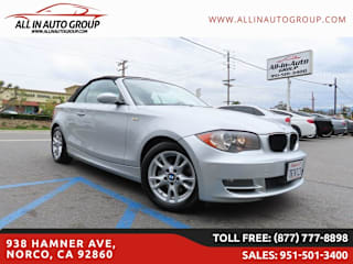 2009 BMW 1 Series 128i WBAUN13589VH81091 2009 BMW 1 Series 128i