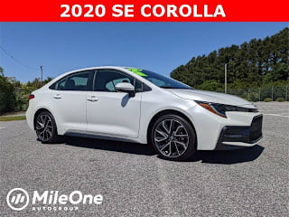 2020 Toyota Corolla SE JTDS4RCEXLJ051075 2020 Toyota Corolla SE