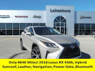2016 Lexus RX 450h Base 2T2BGMCA6GC005344 2016 Lexus RX 450h Base