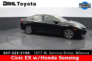 2017 Honda Civic EX w/Honda Sensing 19XFC2F8XHE077584 2017 Honda Civic EX w/Honda Sensing