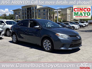 2015 Toyota Corolla LE 5YFBURHE2FP308352 2015 Toyota Corolla LE