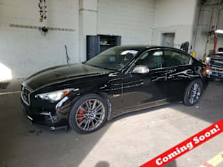 2018 Infiniti Q50 Red Sport 400 JN1FV7AR3JM480663 2018 Infiniti Q50 Red Sport 400