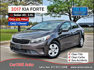 2017 Kia Forte LX 3KPFK4A7XHE103761 2017 Kia Forte LX