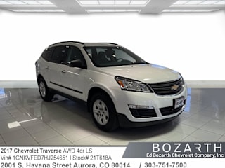 2017 Chevrolet Traverse LS 1GNKVFED7HJ254651 2017 Chevrolet Traverse LS