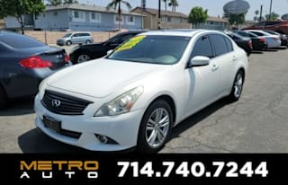 2012 Infiniti G25 Journey JN1DV6AP8CM810994 2012 Infiniti G25 Journey